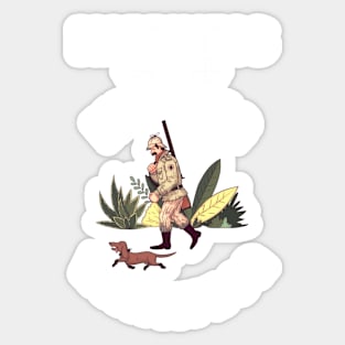 Happiness Is Hunting With My Dog - Gift For Hunting Lovers, Hunter Sticker